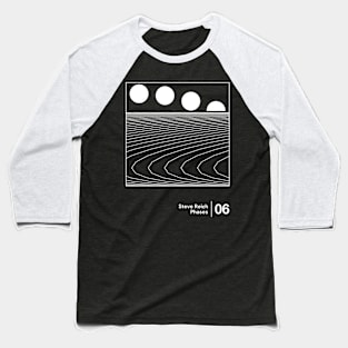 Steve Reich / Original Minimalist Graphic Design Baseball T-Shirt